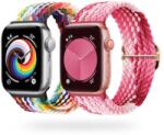 MATCHEASY Okosóra szíj készlet, 2 db, Apple Watch 8 7 6 5 4 3 2, Kijelző 40/38/41mm készülékekhez, Nylon (A-BZ-11C+P-38)