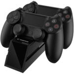 Everest Gamepad töltő - RP-PS4 (dokkoló 2x PS4 kontroller töltéséhez, fekete) - tobuy
