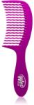 Wet Brush Dtangling Comb Purple pieptene de păr Purple 1 buc
