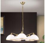 Orion Lustră pe lanț Orion LU 1838/5 OLD LAMP 5xE27/40W/230V alb/bronz (OR0130)