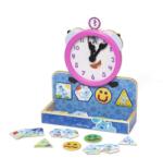Melissa & Doug Melissa&Doug - Mágneses óra fa készségfejlesztő játék (33014)