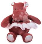 Histoire d'Ours Hipopotam de pluș cu fustiță Hippo Tutu Terracotta Histoire d’ Ours roșu 22 cm de la 0 luni (HO3174)