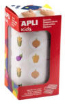 APLI Fejlesztő matricák, 20mm, zöldség, APLI Kids "Stickers", vegyes minták, 900 etikett/tekercs (LCA19716) - onlinepapirbolt