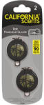 California Scents Autóillatosító, mini diffúzer, 2*3 ml, CALIFORNIA SCENTS "ICE (AICSM08)