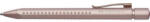 Faber-Castell Golyóstoll, 0, 5 mm, nyomógombos, rózsaszín tolltest, FABER-CASTELL "Grip 2010-M", kék (TFC243907) - onlinepapirbolt