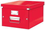 LEITZ Doboz, A4 méret, LEITZ "Click&Store", piros (E60440026) - onlinepapirbolt