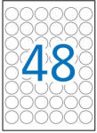 APLI Etikett, 30 mm kör, poliészter, időjárásálló, fehér, APLI, 960 etikett/csomag (LCA15092) - onlinepapirbolt