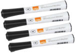 Nobo Táblamarker, kúpos hegyű, 1 mm, NOBO "Glide", fekete (VN5392) - onlinepapirbolt
