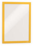 DURABLE Infokeret, A4, öntapadó háttal, DURABLE "DURAFRAME®", sárga (DB487204) - onlinepapirbolt
