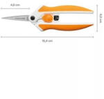 Fiskars Varróolló, 15 cm, FISKARS "EasyAction", narancssárga (IF1070029) - onlinepapirbolt