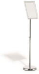 DURABLE Posztertábla, állványos, A4, alumínium keret, DURABLE (DB479823) - onlinepapirbolt