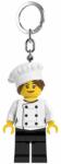LEGO® EUROMIC - Lány séf világítós kulcstartó (LGL-KE218H) (LGL-KE218H)