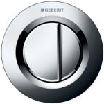 Geberit 01-es típusú távműködtetés, pneumatikus, 2 mennyiséges öblítéshez, magasfényű króm 116.042. 21.1 (116.042.21.1)