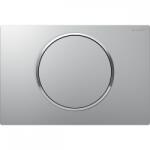 Geberit Sigma10 nyomólalap, matt króm, easy-to-clean bevonattal, fényes króm 115.758. JQ. 5 (115.758.JQ.5) - szaniterplaza