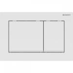 Geberit Omega30 kétmennyiséges öblítésű működtető nyomólap fehér/matt fehér/fehér 115.080. 11.1 (115.080.11.1)