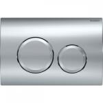 Geberit Delta 20 működtetőlap, 2 mennyiséges öblítéshez fényes króm 115.127. 21.1 (115.127.21.1)