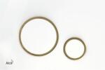 Alcaplast ALCA (Alcaplast) M775 Nyomólap a falsík alatti szerelési rendszerekhez, fehér/arany (M775)
