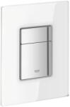 Grohe Skate Cosmopolitan nyomólap üveg felülettel, hold fehér 38845LS0 (38845LS0)