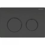 Geberit Omega20 működtető nyomólap, fekete/matt fekete/fekete 115.085. DW. 1 (115.085.DW.1)