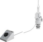 Alcaplast ALCA (Alcaplast) MPO13 Távműködtetésű pneumatikus öblítés-lábbal, fém, beépítés: falra (MPO13)