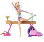 Mattel Barbie: Set de joacă gimnastică (HRG52) Papusa Barbie