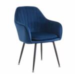  Scaun living Tida, albastru, 58x56x86 cm (9356430)