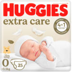Huggies HUGGIES® Egyszer használatos Extra Care 0 (4 kg-ig) 25 db