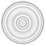 Elite Decor Poliuretán rozetta (R 180) oldalfalra, mennyezetre (52, 5 cm) (Ceiling rosette R 180)