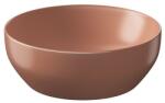 Cersanit Lavoar pe blat caramiziu mat 40 cm, rotund, Cersanit Larga (K712-036)