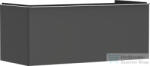 Hansgrohe XELU Q 118x57 cm-es 1 fiókos fali szekrény mosdópulthoz, króm fogantyúval, matt gyémántszürke 54063000 (54063000)