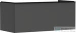Hansgrohe XELU Q 118x57 cm-es 1 fiókos fali szekrény mosdópulthoz, matt fekete fogantyúval, matt gyémántszürke 54063670 (54063670)