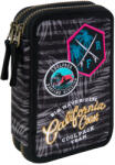 COOLPACK Penar cu rechizite scolare Cool Pack Jumper 2 - Badges G Grey (B66155) Penar
