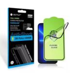 BestSuit iPhone 16 Pro Max (6.9") flexibilis hibrid fólia, edzett, 3D full glue, Bestsuit