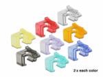 Delock RJ45 javítókészlet Repair Clip 16 db (2 db / szín) (86420)