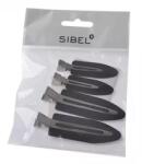 Sibel leválasztó csipesz 9341004, fekete, 4 db - hairpower