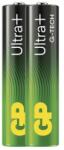 GP Batteries GP Alkáli elem ULTRA PLUS AAA (LR03) - 2 db 1013122000
