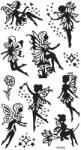Stick Art Matrica Flower Lady Minta 9x15 cm 3 Ív Fólia 1 Ív Matrica (ABFX0443)