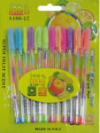 School Art Supplies Zseléstoll Készlet 1 mm Csillámos Illatos Vegyes Tinta 12 Darab/Készlet (KDGX0048)