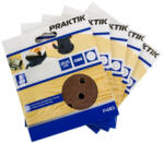 Praktik Csiszolópapír 125/g60 5 db/ p485 (62414P485)