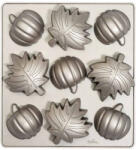 Decora Forma Copt Toamna 9 Cavitati O 8 x H 3.5 cm, Aluminiu Antiaderent (80125)