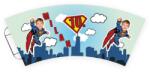 Personal Személyre szabott papír poharak 6 db - Superman