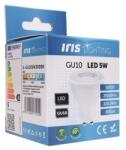 Iris Lighting GU105W3000K 5W 400lm 3000K GU10 LED fényforrás (IL-GU105W3000K)
