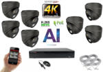 Monitorrs Security - 4K AI IP kamerarendszer 7 kamerával 8 Mpix GD - 6377K7