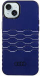 Audi IML MagSafe tok iPhone 14 Plus/15 Plus 6.7" hátlap, tok, sötétkék