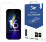 3mk Protection FlexibleGlass Lite iPhone 16 hibrid üvegfólia, átlátszó