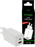 PATONA Premium GaN PD65W Adapter 1xUSB-C 1xUSB-A PD3.0 QC3.0 (2644) (PATONA_PD65W_1USBA_1USBC)