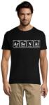 GIVprint Arsenal 9 férfi póló fekete 3XL