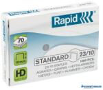 RAPID Tűzőkapocs, 23/10, horganyzott, RAPID "Standard (E24869300) - kecskemetirodaszer