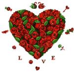 Woodbest Varázslatos rózsák - különleges fa kirakó 618db /51cm x 45cm/