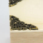  Fém sarkokdísz 8db/csomag - csinaldmagadshop